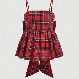 SHEIN Mod Plus Size Women’s Cami Top with Big Bow Size 4X NWOT